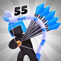Скачать взломанную Merge Archers: лучники мердж [Мод меню] MOD apk на Андроид