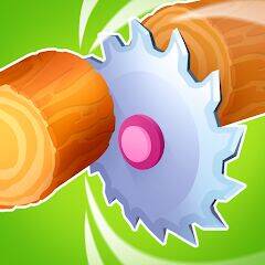 Скачать взломанную Idle Cutter: Wood Slice [Бесплатные покупки] MOD apk на Андроид
