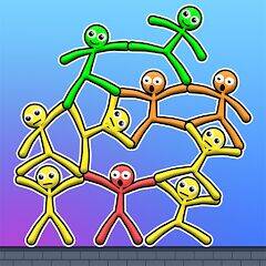 Скачать взломанную Stickman Tower [Много монет] MOD apk на Андроид