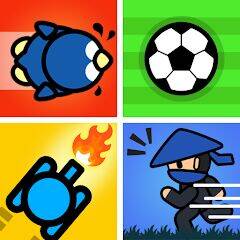 Скачать взломанную 2 Player Games : Red vs Blue [Много денег] MOD apk на Андроид