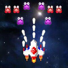 Скачать взломанную Galaxiga Retro Arcade Action [Мод меню] MOD apk на Андроид