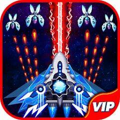 Скачать взломанную Space Shooter: Galaxy Attack [Много денег] MOD apk на Андроид