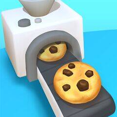 Скачать взломанную Dessert Factory Idle [Много монет] MOD apk на Андроид