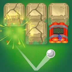 Скачать взломанную Bouncefield: Bricks Breaker [Мод меню] MOD apk на Андроид