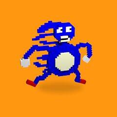 Скачать взломанную Sanic Run 3D [Много монет] MOD apk на Андроид