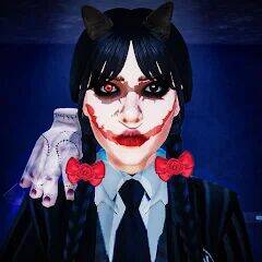 Скачать взломанную Wednesday Addams scary Game [Много денег] MOD apk на Андроид