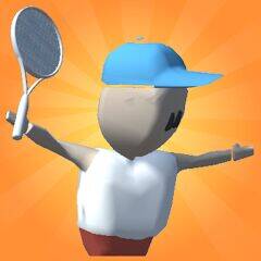 Скачать взломанную Deuce Hit! (Tennis) [Много денег] MOD apk на Андроид