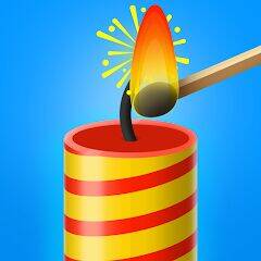 Скачать взломанную Diwali Firecrackers Simulator [Много монет] MOD apk на Андроид