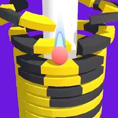 Скачать взломанную Stack Ball Bump Bump [Бесплатные покупки] MOD apk на Андроид