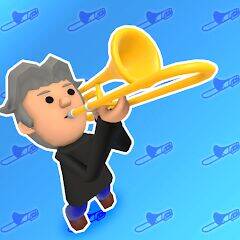 Скачать взломанную Trombone! [Много монет] MOD apk на Андроид