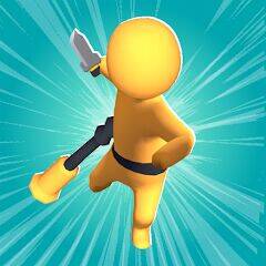 Скачать взломанную Stickman Fight: Battle Arena [Много денег] MOD apk на Андроид
