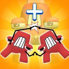 Скачать взломанную Alphabet Fusion: Merge Master [Мод меню] MOD apk на Андроид