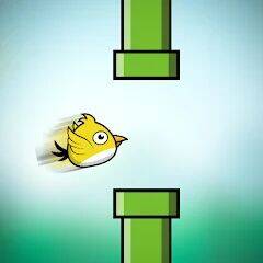 Скачать взломанную Flippy Bird - Flying bird [Бесплатные покупки] MOD apk на Андроид