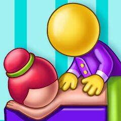 Скачать взломанную IDLE Spa Salon - 3D Arcade [Много денег] MOD apk на Андроид