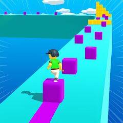 Скачать взломанную Block Surfer [Много денег] MOD apk на Андроид
