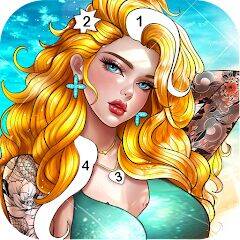 Скачать взломанную Летняя классная игра-раскраска [Много денег] MOD apk на Андроид