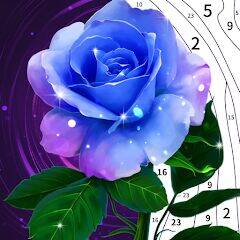 Скачать взломанную Hola Color--Coloring by Number [Бесплатные покупки] MOD apk на Андроид