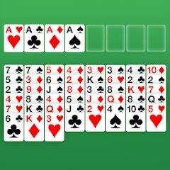 Скачать взломанную FreeCell Solitaire [Много денег] MOD apk на Андроид