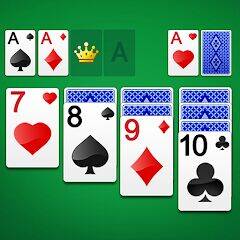 Скачать взломанную Solitaire [Много монет] MOD apk на Андроид