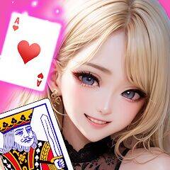 Скачать взломанную Sexy solitaire girls: ani card [Бесплатные покупки] MOD apk на Андроид