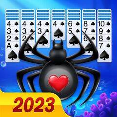 Скачать взломанную Spider Solitaire [Бесплатные покупки] MOD apk на Андроид