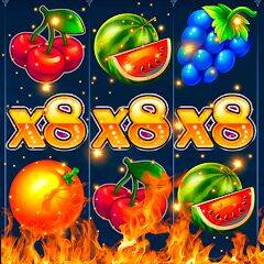 Скачать взломанную Fruits up-x plinko tames [Много монет] MOD apk на Андроид