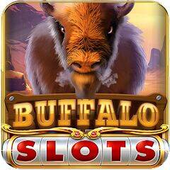 Скачать взломанную Real Money Buffalo Rider Slots [Много монет] MOD apk на Андроид