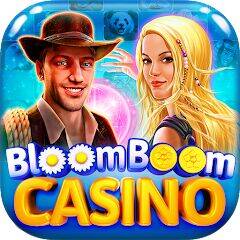 Скачать взломанную Bloom Boom Casino Slots Online [Много монет] MOD apk на Андроид