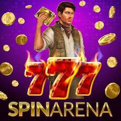 Скачать взломанную SpinArena Online Casino Slots [Много монет] MOD apk на Андроид
