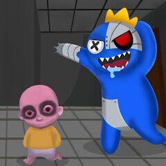 Скачать взломанную Rainbow Monster Survivor [Бесплатные покупки] MOD apk на Андроид