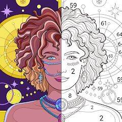 Скачать взломанную Paint Color - Coloring Book [Мод меню] MOD apk на Андроид