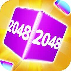 Скачать взломанную Money 2048-Cube Merge [Мод меню] MOD apk на Андроид