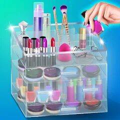 Скачать взломанную ASMR Makeup kit- Cleaning Game [Бесплатные покупки] MOD apk на Андроид