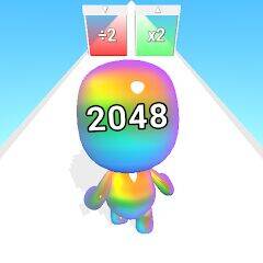Скачать взломанную Man Runner 2048 [Много монет] MOD apk на Андроид