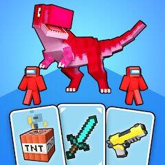 Скачать взломанную Craft Battle: Card Fight [Много денег] MOD apk на Андроид