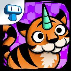 Скачать взломанную Tiger Evolution Idle Wild Cats [Много денег] MOD apk на Андроид