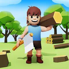 Скачать взломанную Lumber Empire: Idle Wood Inc [Много монет] MOD apk на Андроид