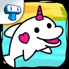 Скачать взломанную Dolphin Evolution: Idle Mutant [Много монет] MOD apk на Андроид
