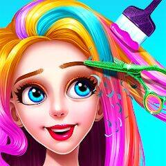 Скачать взломанную Парикмахерская для девочек [Мод меню] MOD apk на Андроид