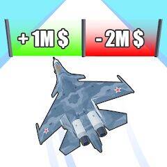 Скачать взломанную Plane Evolution! [Много монет] MOD apk на Андроид