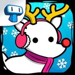Скачать взломанную Reindeer Evolution: Idle Game [Много монет] MOD apk на Андроид