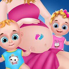 Скачать взломанную Mom & newborn Babysitter Game [Много монет] MOD apk на Андроид