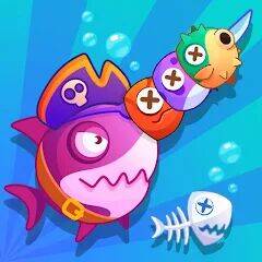 Скачать взломанную Sword Shark.io - Hungry Shark [Много монет] MOD apk на Андроид