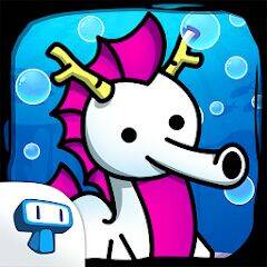 Скачать взломанную Seahorse Evolution: Sea Mutant [Бесплатные покупки] MOD apk на Андроид