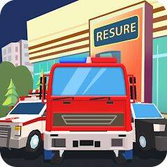Скачать взломанную Idle Rescue Tycoon [Мод меню] MOD apk на Андроид