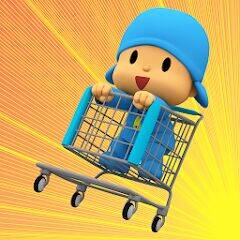 Скачать взломанную Pocoyo Run & Fun [Бесплатные покупки] MOD apk на Андроид