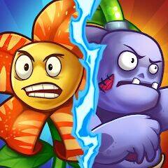 Скачать взломанную Zombie Defense - Plants War [Много монет] MOD apk на Андроид