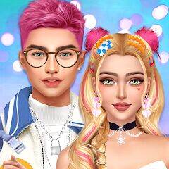 Скачать взломанную Couple Makeover: BFF Dress Up [Много монет] MOD apk на Андроид