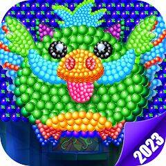 Скачать взломанную Bubble Shooter 3 [Много монет] MOD apk на Андроид