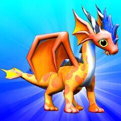Скачать взломанную Talking Dragon Family [Много монет] MOD apk на Андроид